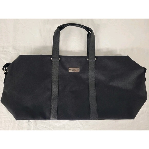 Ermenegildo Zegna Parfums Duffel Bag Weekender Travel Overnight Gym Black NWT - Picture 1 of 16